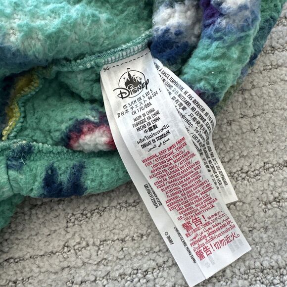 Disney Donald Duck Fuzzy Ugly Sweater Sweatshirt Adult Unisex Size Small Green - Picture 8 of 11